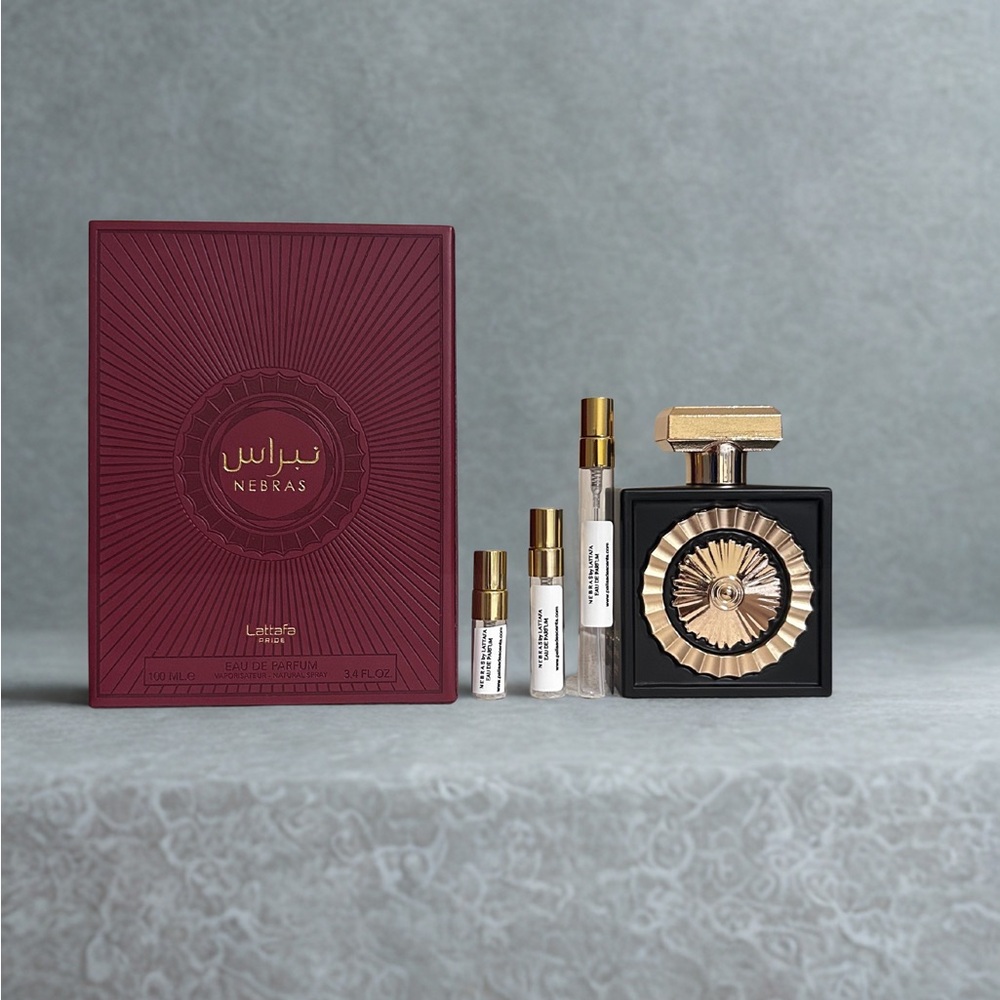 Lattafa Nebras Sample | Sweet Vanilla Perfume Decant | Unisex 3ml-10ml